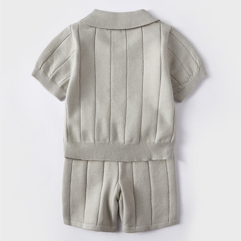 Neutral Comfy Cotton Two Piece "Luca"