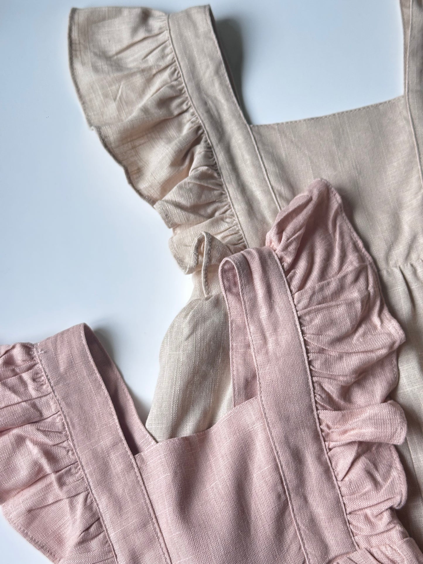 Cotton Linen Romper "Juliet"